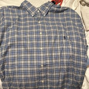 Ralph Lauren Polo button up. Size 2xb